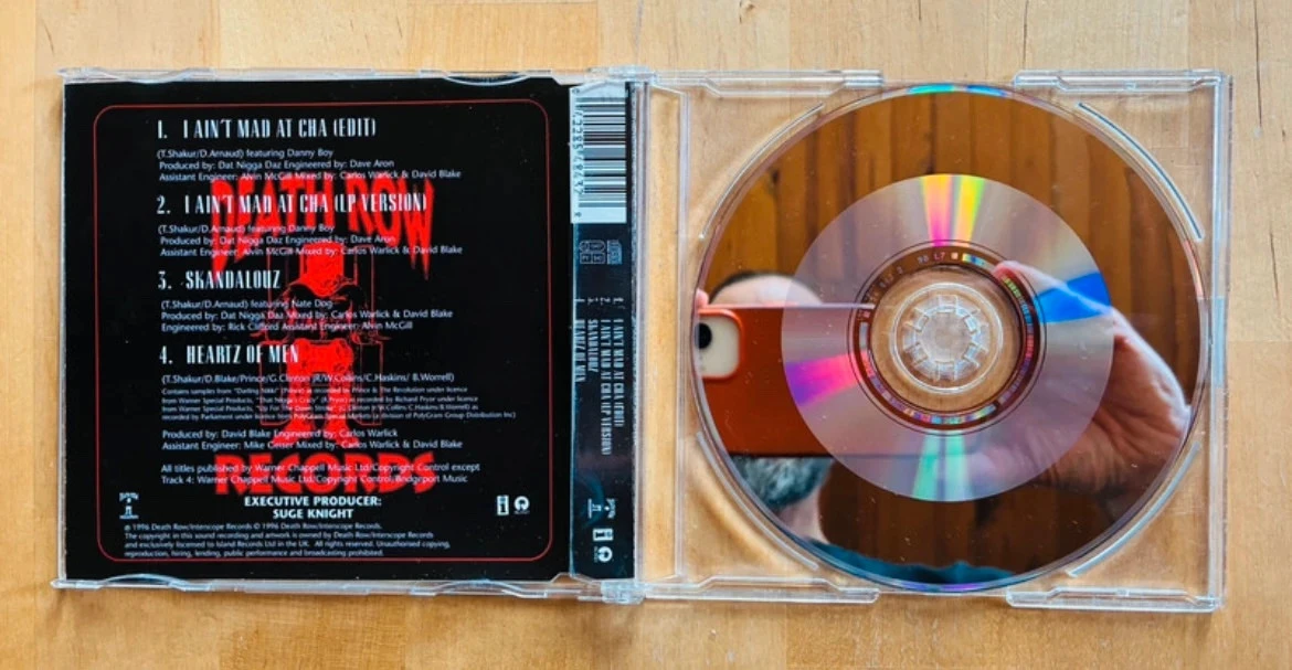 CD maxi Tupac I ain’t mad at cha. – photo 2